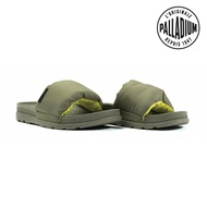 【PALLADIUM】SOLEA SLIDE 輕量鋪棉一片式潮流拖鞋 中性款 綠 78588/ US 12 (30cm)