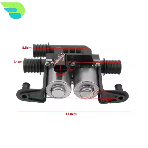 Heater Control Water Valve for BMW X5 E53 E70 F15 X6 E71 F16 4.4i 4.8i 35iX 40iX 1147412166 64116910