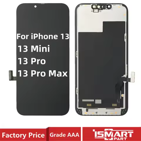 For iPhone 13 Pro Max LCD Assembly Soft OLED TFT For iPhone 13 Mini 13Pro Display with 3D Touch Scre