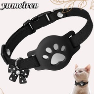 YUMEIREN Pet Reflective Collar, Night Visibility Adjustable GPS Tracker Necklace,  Pet Tracking Refl