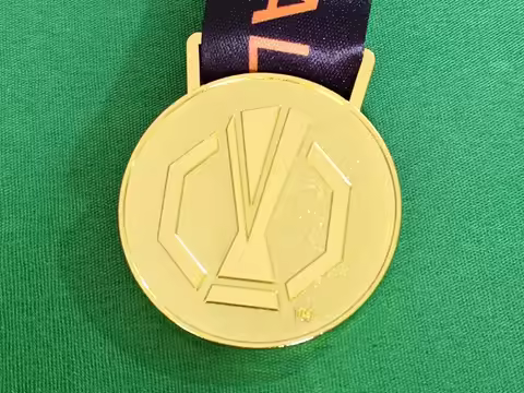 new style 2025The Europa League Champions gold Medal Metal Medal Replica Medals Gold Medal Football