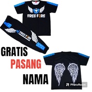 SETELAN BAJU GAMING BNL FREE FIRE/SETELAN CELANA BNL .