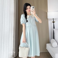 Pretty Maternity Dress A3074 Pregnant Dress Baju Mengandung Dress Pregnant Woman