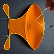 Cheap assembled mini Chinh My song Van flute kite 1m25 1m7 2m5 3m5 4m5