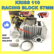 KRISS RACING BLOCK 57MM KOZI MODENAS KRISS 110 BLOCK RACING 57 MM KOZI KRISS110 BLOK RACE 57MM KOZI 