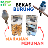 Bekas Air Bekas Makanan Burung Automatik Dua Fungsi Bekas Air Burung Bekas Minuman Burung Bird Feede