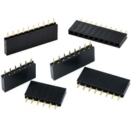 2.54MM Pitch Socket Female Socket Single Socket Pin Socket Female Socket/Pin Socket 1 * 6P 1 * 8P 1 