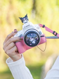 Camera Bag Canon 200d Second-generation Protective Cover M50 Leather Case Base Decoration Accessorie