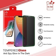 Yi TAI - Glow In The Dark Tempered Glass Spy Oppo Reno 7 7Z 5G Reno 3 -Benualampu