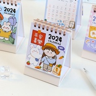 2024 Unique Cartoon Desk Calendar Super Beautiful Desk Calendar Economical Super Good Desk Calendar Desk Decoration Business Promotion 4.22