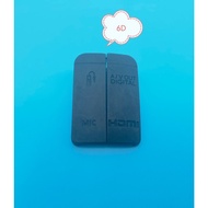 in stock NEW 6D 5D 5D2 5D3 40D 50D HDMI-compatible MIC Cap Interface Cover USB Rubber Lid Door For C