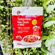 O'FOOD KOREAN TOKPOKKI RICE CAKE [BBQ FLAVOR] [PACKAGE 140G]