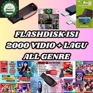 (ALL GENRE CAMPURAN) FLASHDISK ISI LAGU 32GB + LAGU POP BARAT DJ INDO SHOLAWAT jaminan gede dsn puas