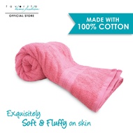 Favorita Fine Cotton Bath Towel-1pc (W68 x L138m) | Multiple Plain Colors | 100% Cotton | Tuala Mand