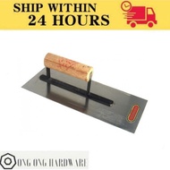 ORIGINAL CEMENT TROWEL 4.5"X11" SINGAPORE TRAIN TROWEL 99999 TROWEL PISAU CEMENT PLASTER YONG FATT S