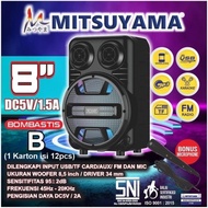 Terjangkau Mitsuyama Speaker Bluetooth Radio Speaker Aktif Speaker