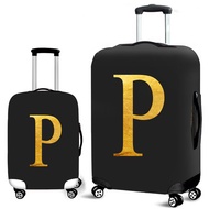 กระเป๋าเดินทางขนาด20/24/28นิ้ว,ฝาครอบกันฝุ่นกระเป๋าเดินทางมีตัวอักษรป้องกันทันสมัยล้อสากลมีตัวอักษร Mlop17ogcen