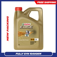 (NEW PACKING) CASTROL EDGE 5W40 SN A3/B4 Fully Synthetic Engine Oil (4L) 5W-40 5W 40