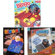 SET MAINAN BINGO DENGAN PELBAGAI SAIZ / BINGO SET / FAMILY GAME BOARD BINGO
