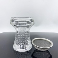 [Op008] Neue Glas Kristall Shisha Wasserpfeife Schüsssel Mit Draht Mesh ตัวกรอง Chicha Narguile