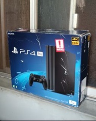 PS4 PRO 主機 this is an empty box