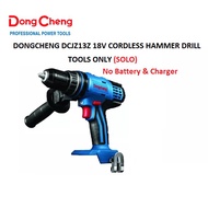 DONGCHENG DCJZ13Z 18V CORDLESS HAMMER DRILL/DRIVER (FREE GIFT - MAKITA TOOLS BAG)