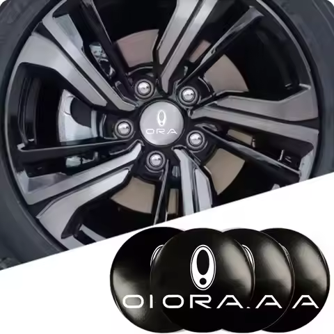 Car Wheel Center Hub Cap Sticker For Great Wall Ora Good Cat GT Ballet Ca tWhite Cat IQ Flash Cat Bl