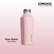 Corkcicle CANTEEN INSULATED WATER BOTTLE - 9oz ROSE QUARTZ (266ml)