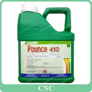 4L Pounce 410 Zagro Glyphosate Isopropylammonium 41% Racun Rumput Rumpai Herbicide Grass Killer Weed
