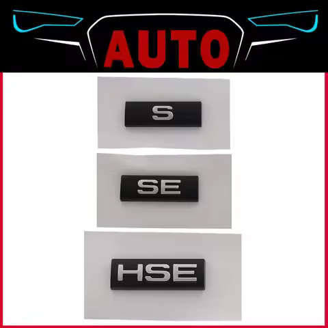 For England UK SUV Off Road car Engine Fender trunk Decal Emblem 3D D180 D240 D300 HSE P250 P300 P38