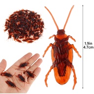 50pcs Cockroach toy, simulation cockroach, fake cockroach Prank toy centipede, scorpion, early education, Halloween Day 假蟑螂