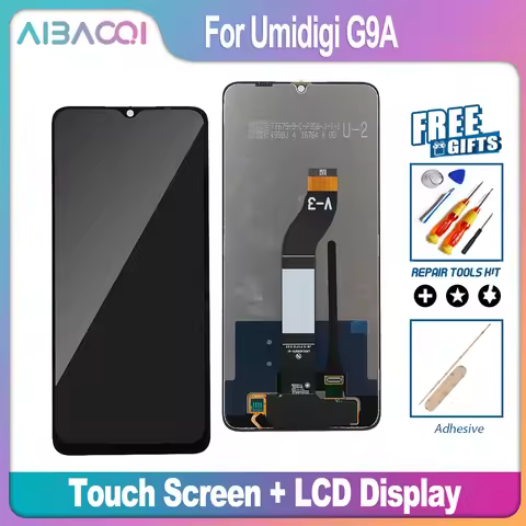 AiBaoQi Brand New Touch Screen+ LCD Display Assembly Replacement For Umidigi G9A/G9 5G G9C G9C G100 