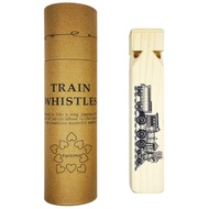 Wooden Train Whistle With A Beautiful Gift Box, 4 Tone Toddlers Educational Party Favors Toy Gift wi