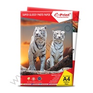 E-Print A4 PHOTO PAPER 180 grams SUPER GLOSSY PHOTO PAPER