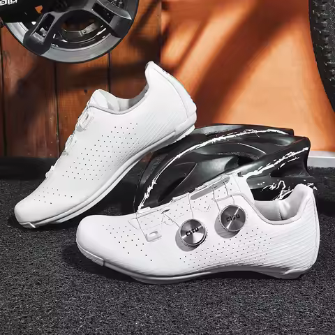 Road Cycling Shoes Speed Cycling racing Sneaker Men Cleats Shoes Self-Locking Cycling Flat Pedal Sho