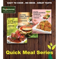 【Ahimsa】Combo Vegan Ready-to-Eat (Asam Fillet + Curry Mutton Bite + Rendang Hericium Mushroom) HALAL