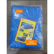 TENDA A3 SUPER SIZE 2 X 3  SUPER IMPORTED A3 MATERIAL TENT SJT BRAND COLOR SILVERbiru SIZE 2X3 FINIS