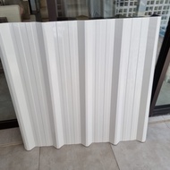 |GLORY| Atap Spandek Gelombang PVC putih