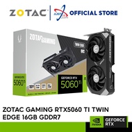 ZOTAC GeForce RTX 5060 Ti TWIN EDGE 16GB GDDR7 GRAPHICS CARD BLACK WHITE ( ZT-B50620E-10M/ZT-B50620H