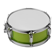 [ammoon]【HOT SALE】 12inch Snare Drum Head with Drumsticks for Student kids gift green