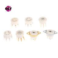 G&Y 1PCS 6AQ5 EAA91 6J1 6J2 6X4 6Z4 Tube Soet Gold-plated Soet For 7Pin B7G Vaccum Tube Amplifier Au