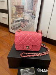 Chanel mini square方胖子 17cm