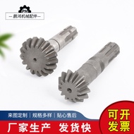 Customize Bevel Gear Shaft Splined Shaft Industrial Mechanical Transmission Gear According to Drawin