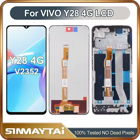6.68" Original IPS For VIVO Y28 4G LCD Display Touch Screen Digitizer Assembly Replacement Parts For