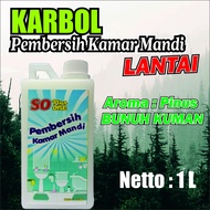 [COD] PROMO....!!! Pembersih Lantai Keramik Kamar mandi SOplus Netto 1 liter - Original 100%