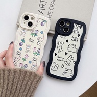 case OPPO A3S A5S A5 A9 A12 A12E A11K A15 A15S A31 A53 A72 A76 A77 A78 A83 A92 A96 F9 F9PRO F11 reno reno5 reno5pro reno6 reno7Z R15PRO R17 cute rabbit OPPO case cover