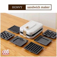 MESIN 3 In1 Sandwich Waffle Maker - Sandwich Waffle Maker (Code 019)