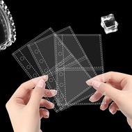 Photo Sleeves for 6Ring Binder A7 Size 13.6cm*8.9cm Laser Clear PP, Heavy-Duty Archival Photo Page P