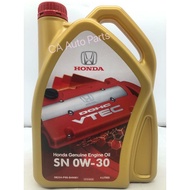 HONDA 0W-30(4L)GENUINE ENGINE OIL FULLY SYNTHETIC 100% ORIGINAL
