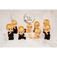 8pcs Baby Boss Soft Toy Cake Topper Decoration Babyboss